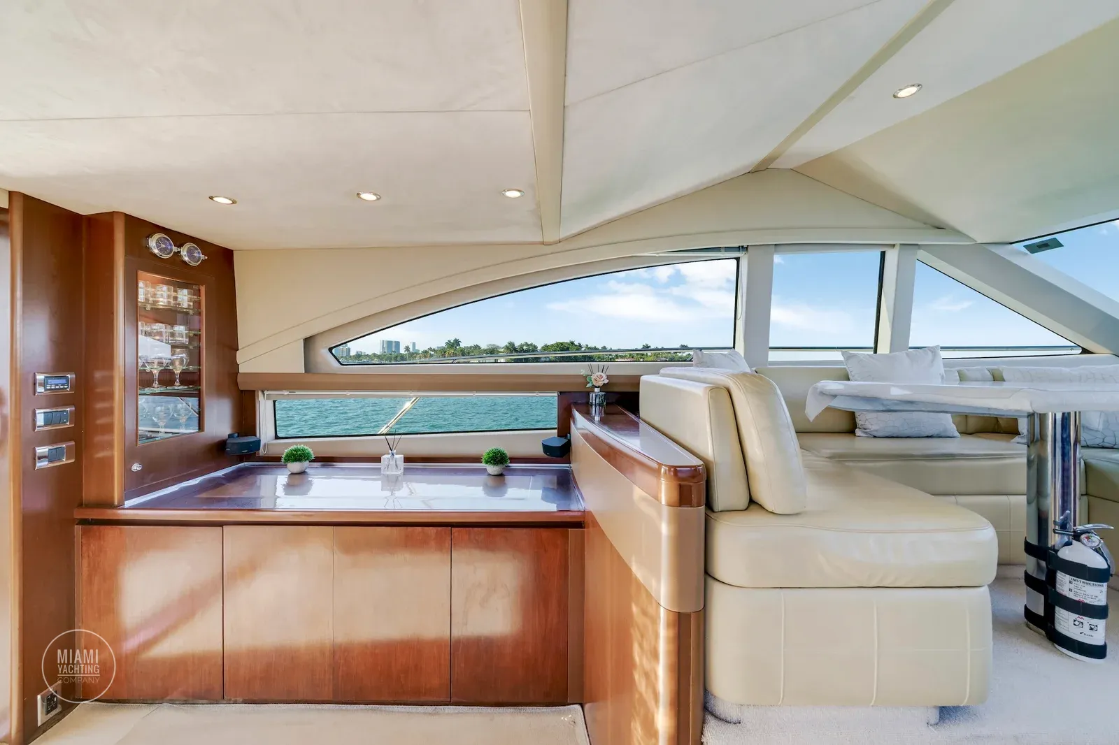 50-foot Princess exact Miami charter yacht, gallery view 3.