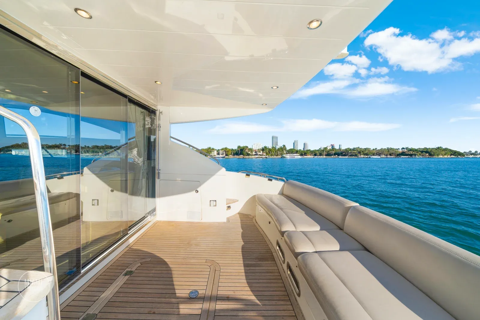 50-foot Princess exact Miami charter yacht, gallery view 2.