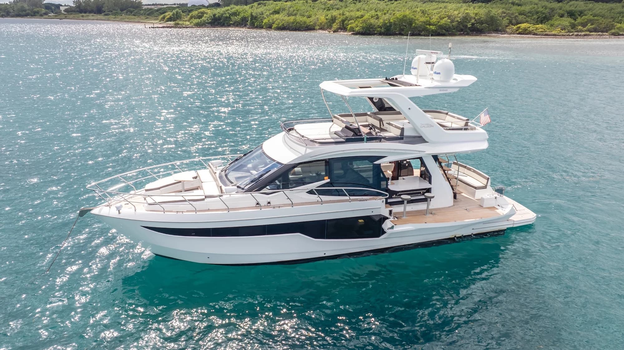 53-foot Galeon exact Miami charter yacht, gallery view 2.